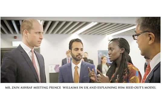 Mr. Mughal meets Prince Harry and Miss Meghan Markle