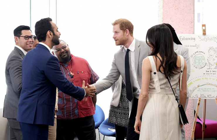 Prince Harry and Miss Meghan